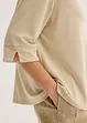 Shirt tuniek van soepele viscose piqué, bonprix