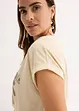Katoenen shirt met studs applicatie, bonprix
