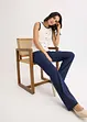Jersey tanktop met contrasterende boorden, bonprix