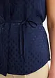 Satijnen blouse met striklint, bonprix