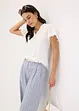 Shirt van viscose met knopen, bonprix