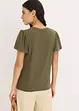 Shirt van viscose met knopen, bonprix