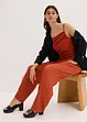 Jersey broek van crèpe, bonprix