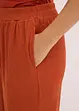 Jersey broek van crèpe, bonprix
