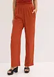 Jersey broek van crèpe, bonprix