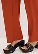 Jersey broek van crèpe, bonprix