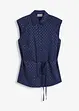 Satijnen blouse met striklint, bonprix