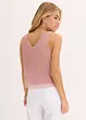 Cropped top met diep decolleté, bonprix