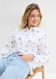 Oversized blouse van puur katoen, bonprix