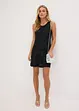 Gebreide jurk in gehaakte look, bonprix