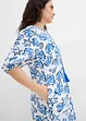 Wijde jurk van crinkle-viscose, bonprix