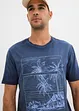 T-shirt in een verwassen look van biologisch katoen, bonprix