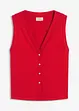 Mouwloos vest in een gebreide look, bonprix