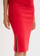 Geribde jersey rok, bonprix