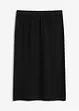Geribde jersey rok, bonprix