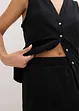 Geribde jersey rok, bonprix