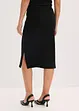 Geribde jersey rok, bonprix