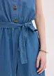 Jeans jumpsuit van soepel katoen, bonprix