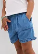 Denim short van soepel katoen, bonprix