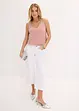 Cropped top met diep decolleté, bonprix