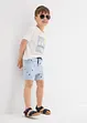 T-shirt en korte broek van biologisch katoen (2-dlg. set), bonprix