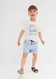 T-shirt en korte broek van biologisch katoen (2-dlg. set), bonprix