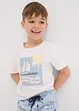 T-shirt en korte broek van biologisch katoen (2-dlg. set), bonprix