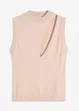 Gebreide top met cut-outs, bonprix