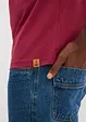 Henley shirt van biologisch katoen (set van 2), bonprix