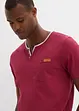 Henley shirt van puur biologisch katoen, bonprix