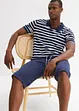 Jersey longshort ( set van 2) van puur biologisch katoen, bonprix