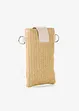 Kleine schoudertas in rieten look, bonprix