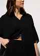 Strandblouse van viscose met korte mouwen, bonprix