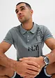 Piqué poloshirt van puur katoen, slim fit, korte mouw, bonprix