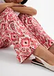 Slip-on broek van gestructureerd crêpe, bonprix