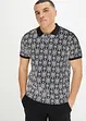 Poloshirt met korte mouwen van biologisch katoen, bonprix
