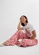 Slip-on broek van gestructureerd crêpe, bonprix