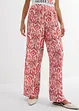 Slip-on broek van gestructureerd crêpe, bonprix