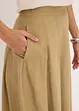Plooirok van soepele viscose, bonprix