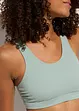 Bralette bikinitop met verstelbare band onder de borst, bonprix