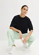 Oversized sportshirt met katoen, sneldrogend, bonprix