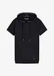 Oversized sportshirt met capuchon, sneldrogend, bonprix