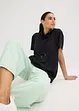 Oversized sportshirt met capuchon, sneldrogend, bonprix