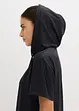 Oversized sportshirt met capuchon, sneldrogend, bonprix