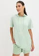 Oversized sportshirt met capuchon, sneldrogend, bonprix