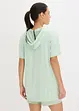Oversized sportshirt met capuchon, sneldrogend, bonprix