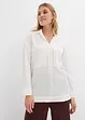 Overhemdblouse in een soepele viscosemix, bonprix