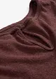 Oversized shirt in gebreide look, bonprix