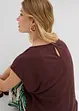 Oversized shirt in gebreide look, bonprix