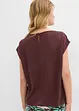 Oversized shirt in gebreide look, bonprix